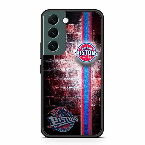 Detroit Pistons Bricks Samsung Galaxy S22 Case