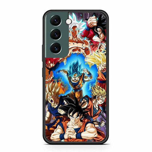Dragon Ball Z Goku All Saiyan Form Samsung Galaxy S22 Case