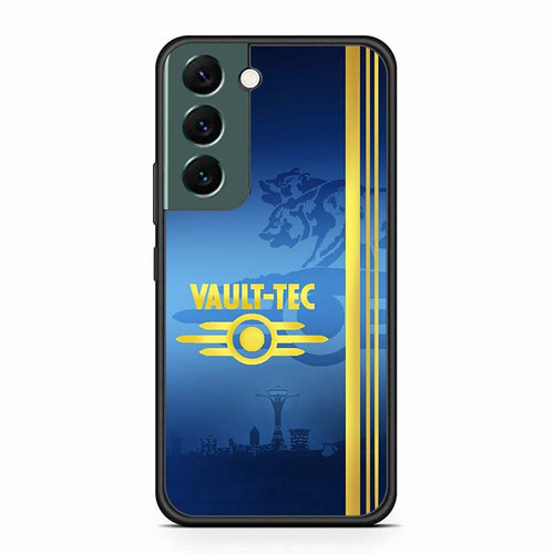 Fallout The Vault Tec Blueprint Samsung Galaxy S22 Case