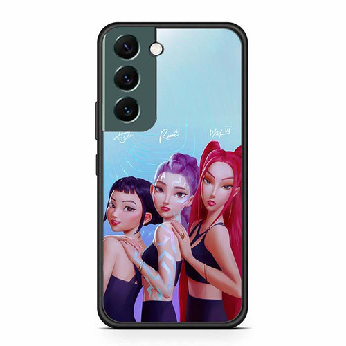 K Pop Demon Hunters Rumi Mira Zoey Samsung Galaxy S22 Case