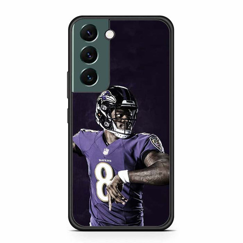 Lamar Jackson Baltimore Ravens 01 Samsung Galaxy S22 Case