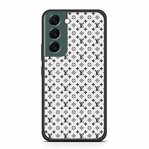 Louis Vuitton White Pattern Samsung Galaxy S22 Case