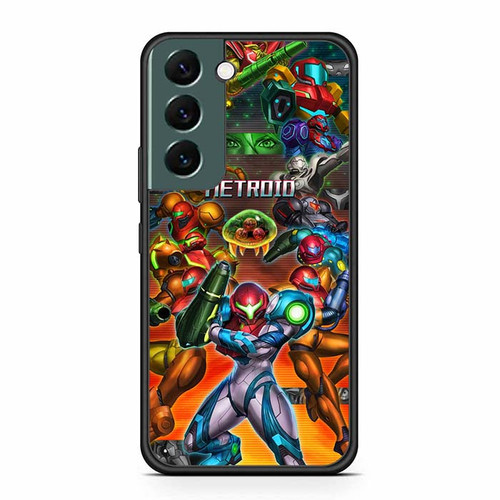 Metroid collage Samuss evolution Samsung Galaxy S22 Case