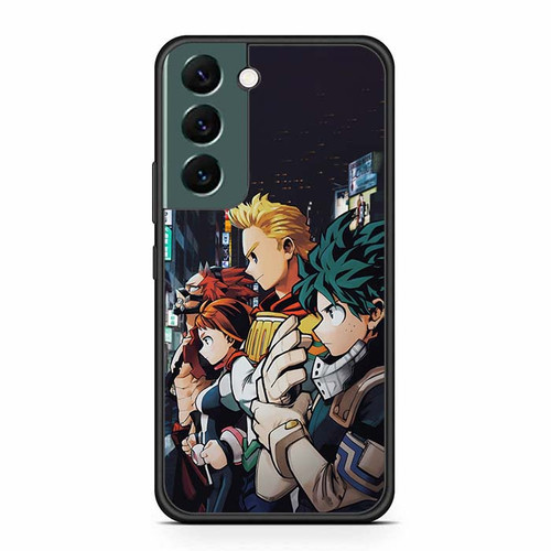 My Hero Academia Uraraka Deku Lemollion Krishmia Samsung Galaxy S22 Case