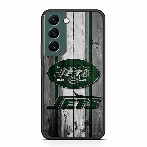 New York Jets Wooden Pattern Samsung Galaxy S22 Case