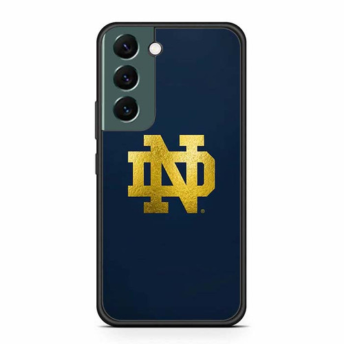 Notre Dame Fighting Irish Gold Samsung Galaxy S22 Case