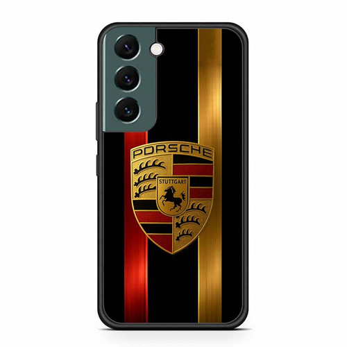 Porsche Golden Red Samsung Galaxy S22 Case