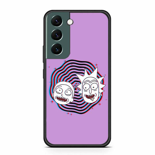 Rick and Morty Anaglyph Abyss Samsung Galaxy S22 Case