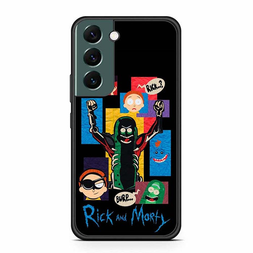 Rick and Morty Chaos Pickle Mode Samsung Galaxy S22 Case