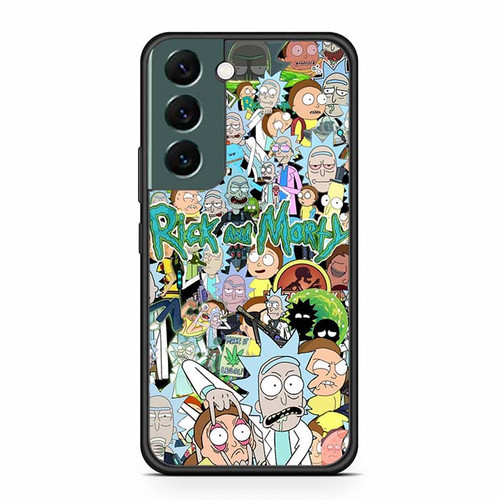 Rick And Morty Collage Samsung Galaxy S22 Case