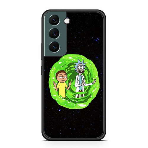 Rick and Morty Portal Samsung Galaxy S22 Case
