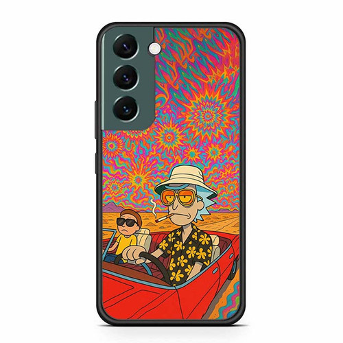 Rick and Morty Psychedelic Vibe Samsung Galaxy S22 Case