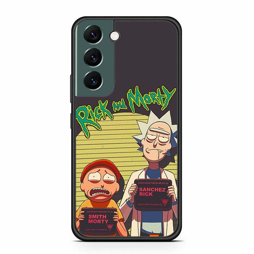 Rick and Mortys Mugshot Samsung Galaxy S22 Case