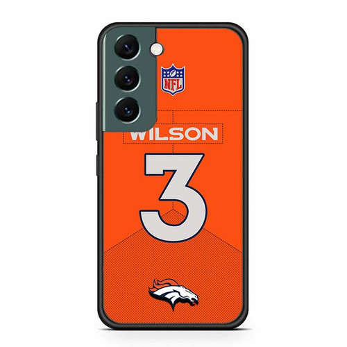 Russell Wilson Denver Broncos Samsung Galaxy S22 Case