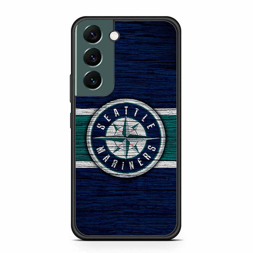 Seattle Mariners Wooden Pattern Samsung Galaxy S22 Case