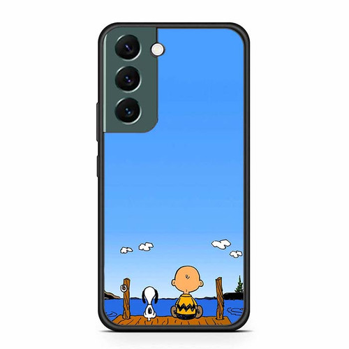Snoopy and Charlie Brown Samsung Galaxy S22 Case