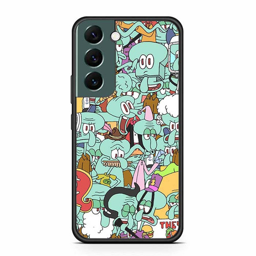 SpongeBob Series Squidward Fever Samsung Galaxy S22 Case