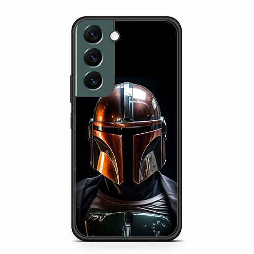 Star Wars Mandalorian Amber Beskar Samsung Galaxy S22 Case