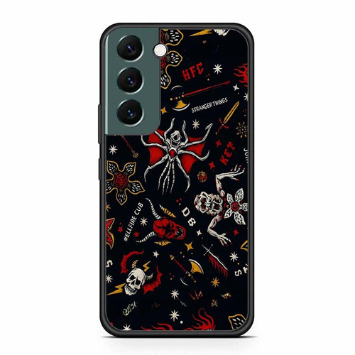 Stranger Things Hellfire Gothic Chaos 01 Samsung Galaxy S22 Case