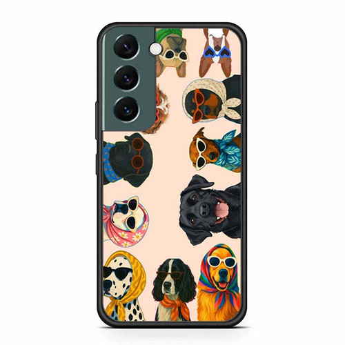 Stylist Dogs Samsung Galaxy S22 Case