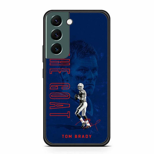 Tom Brady The Goat Samsung Galaxy S22 Case