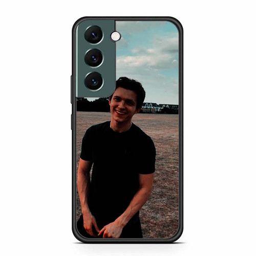 Tom Holland Nostalgic Picture Samsung Galaxy S22 Case