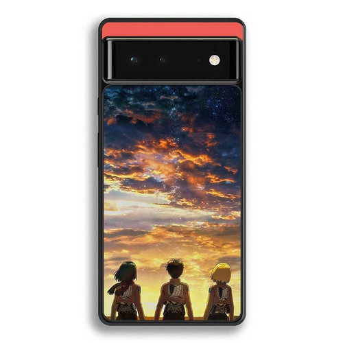 Attack on Titan Trio Google Pixel 6 Case