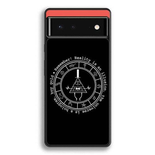 Bill Cipher Gravity Falls Google Pixel 6 Case