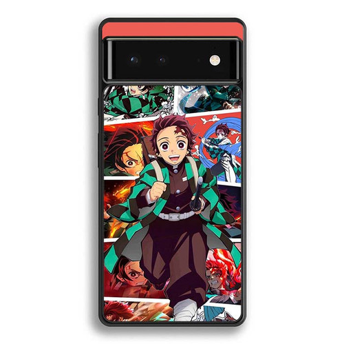 Demon Slayer Tanjiro The Relentless Blade Google Pixel 6 Case