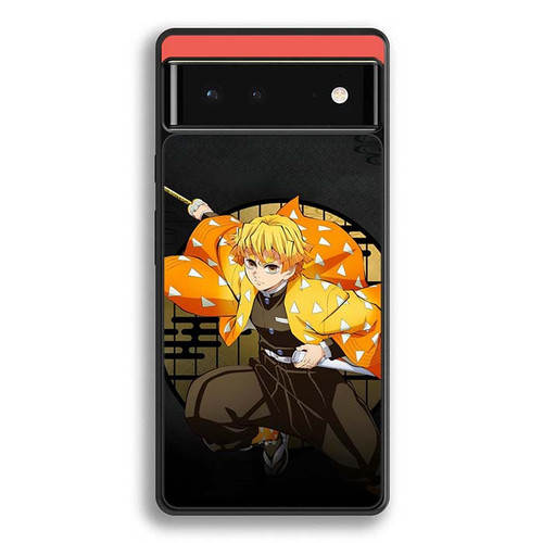 Demon Slayer Zenitsu Agatsuma Unleashed Google Pixel 6 Case