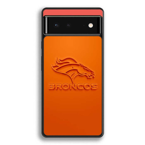 Denver Broncos Logo Orange Google Pixel 6 Case