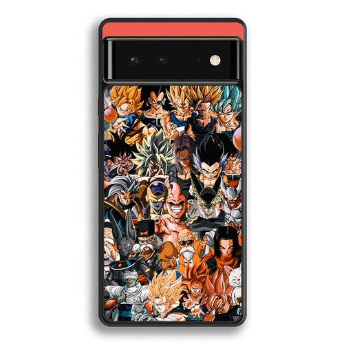 Dragon Ball Z Characters Google Pixel 6 Case
