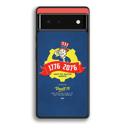 Fault Vault 76 Poster Google Pixel 6 Case