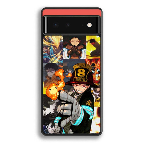 Fire Force Shinra Kusakabe Google Pixel 6 Case