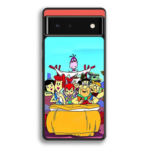 Flintstone Characters Google Pixel 6 Case