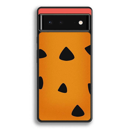 Flintstone Pattern Google Pixel 6 Case