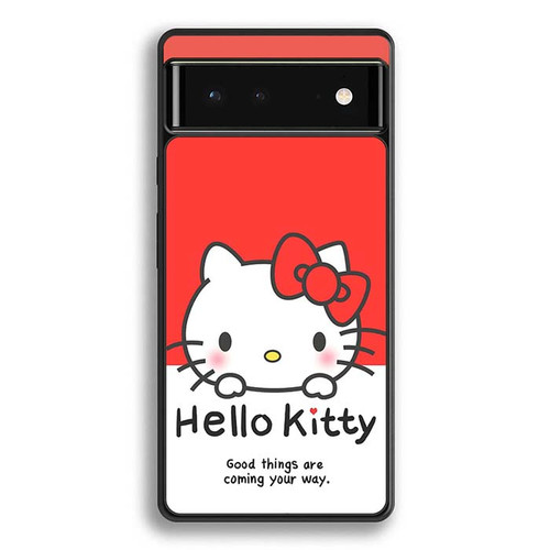 Hello Kitty Quotes Google Pixel 6 Case