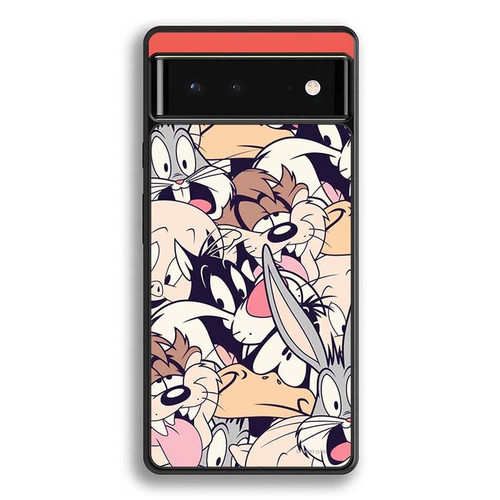Looney Tunes Bugs abd The Gang Google Pixel 6 Case