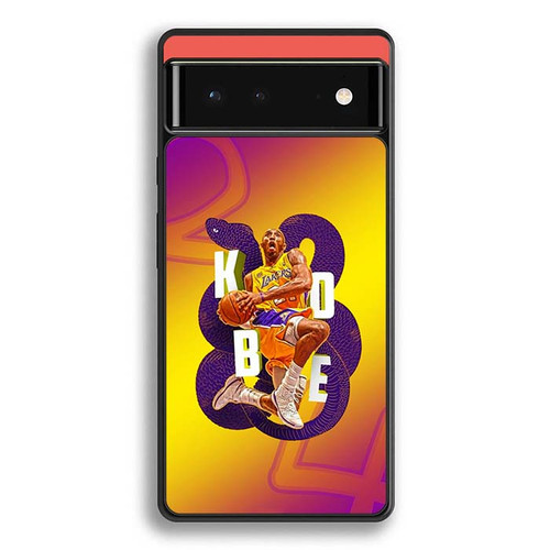 Los Angeles Lakers Kobe Bryant Black Mamba Google Pixel 6 Case