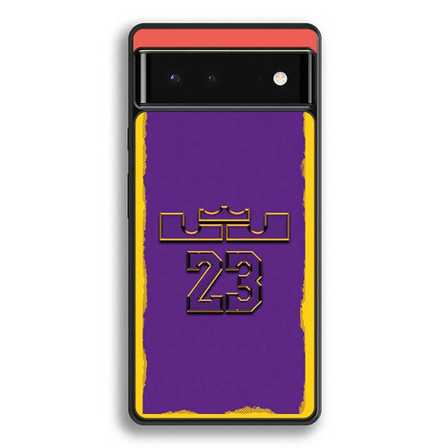 Los Angeles Lakers LeBron James Google Pixel 6 Case