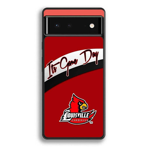 Louisville Cardinals 02 Google Pixel 6 Case