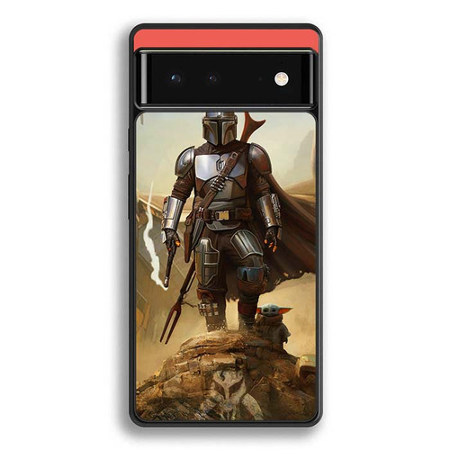 Mandalorian Battle Field Google Pixel 6 Case