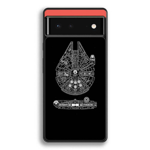 Millennium Falcon Star Wars Han Solo Google Pixel 6 Case