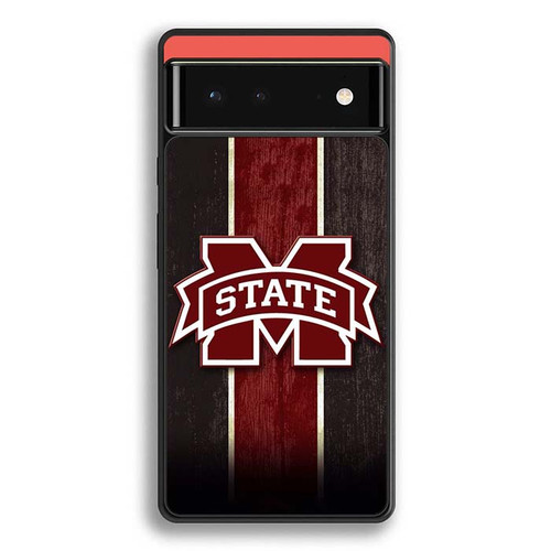 Mississippi State Bulldogs 01 Google Pixel 6 Case
