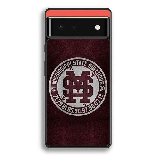 Mississippi State Bulldogs 06 Google Pixel 6 Case