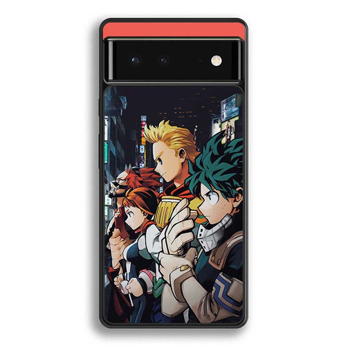 My Hero Academia Uraraka Deku Lemollion Krishmia Google Pixel 6 Case
