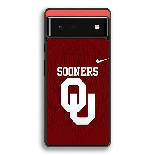 Oklahoma Sooner 01 Google Pixel 6 Case