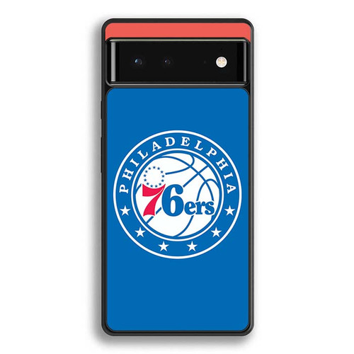 Philadelphia 76ers in Blue Google Pixel 6 Case