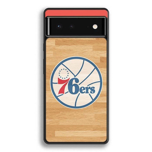 Philadelphia 76ers Wooden Pattern Google Pixel 6 Case