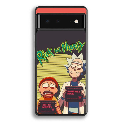 Rick and Mortys Mugshot Google Pixel 6 Case